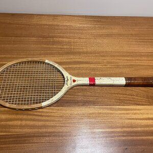 Vintage J.C Higgins Co. Doris Hart Model Wooden Tennis Racquet Decor 1950 Sports
